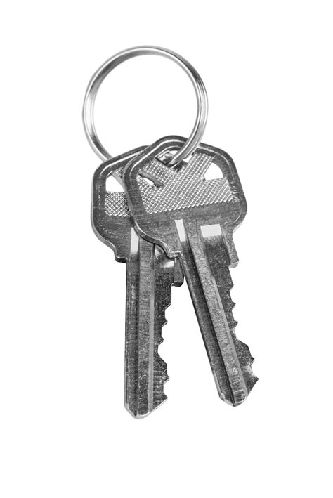 Transparent Png Pair Of New Silver House Keys 16475444 Png