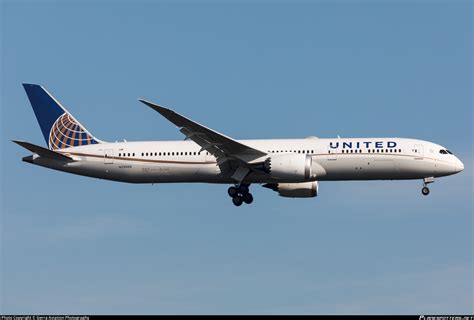 N29968 United Airlines Boeing 787 9 Dreamliner Photo By Sierra Aviation