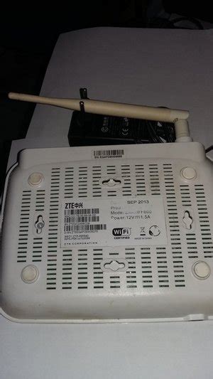 Find the default login, username, password, and ip address for your zte all models router. Jual Modem Router Indihome Fiber Optic GPON ZTE ZXA10 F660 ...
