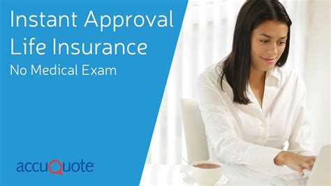 Instant Approval Life Insurance No Medical Exam Coverage In 30