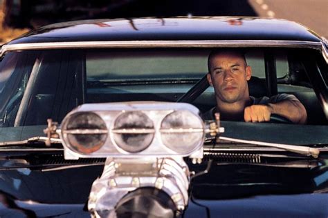 Vin Diesel As Dom Toretto In The Fast And The Furious Vin Diesel