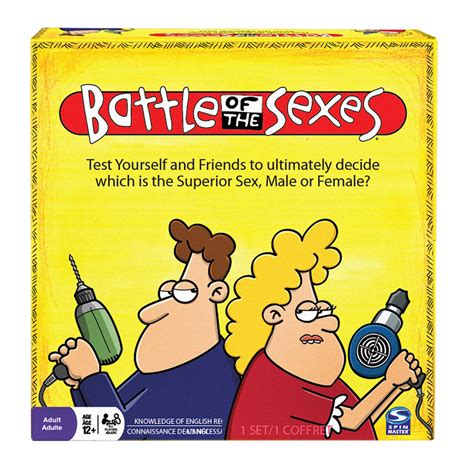 Spin Master Spin Master Games Battle Of The Sexes Classic Board Game