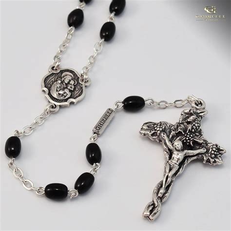 Saint Joseph Silver Plated Rosary