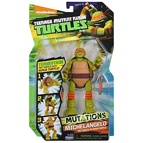 Teenage Mutant Ninja Turtles Mutations Pet To Ninja Michelangelo Action