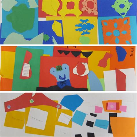 Kindergarten Shape Collages Art Is Basic An Elementary Art Blog