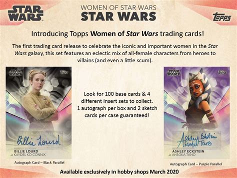 Star wars clone wars 2008 complete 90 card base set. 2020 Topps Women of Star Wars Trading Cards - Go GTS