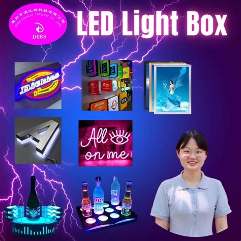 Factory Custom Led Light Box Led Glorifier And Display Rack Product