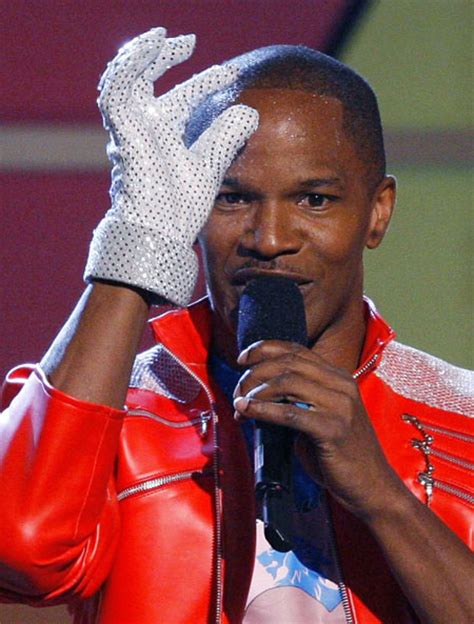 Host Jamie Foxx Performs The Michael Jackson Crotch Grab At The Bet