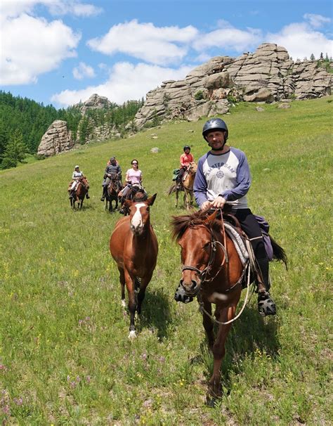 Riding Adventures In Mongolia This Is During An Eight Day Horseback