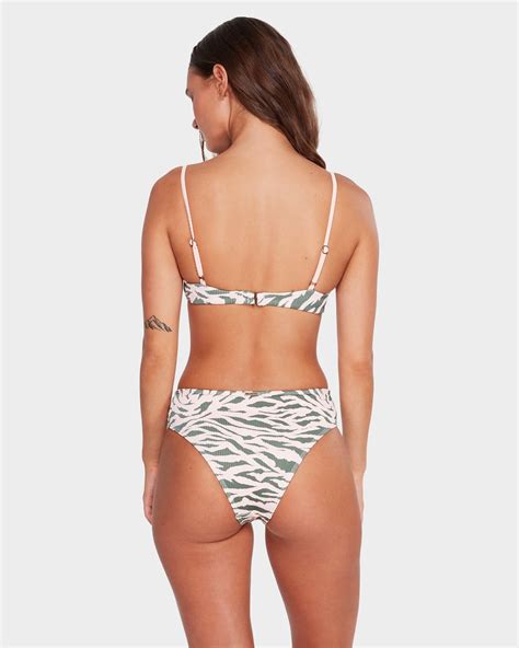 Untamed Maui High Rise Bikini Bottoms For Women Billabong