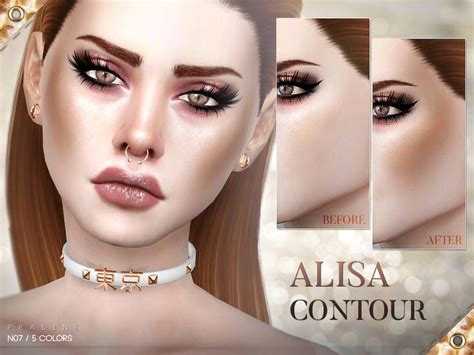Contour In 5 Colors Under Skin Details For All Ages And Genders