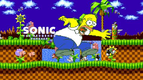 Homer Forever Sonic The Hedgehog Forever Mods