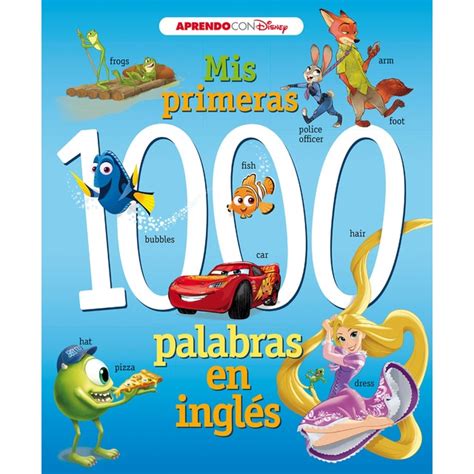 Mis Primeras 1000 Palabras En Inglés Aprendo Inglés Con Disney Tapa