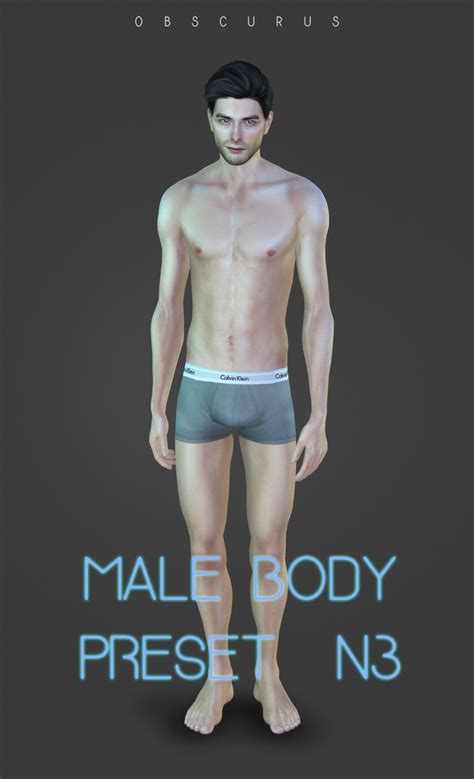 New Male Cc Yay Obscurus Sims On Patreon Male Cc Sims 4 Body
