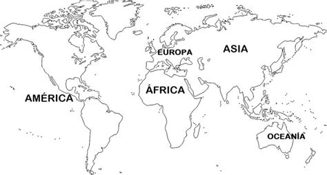 The World Map With Countries Labeled In Black And White Including