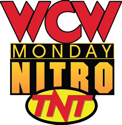 Wcw Monday Nitro 1st Logo World Championship Wrestling Photo