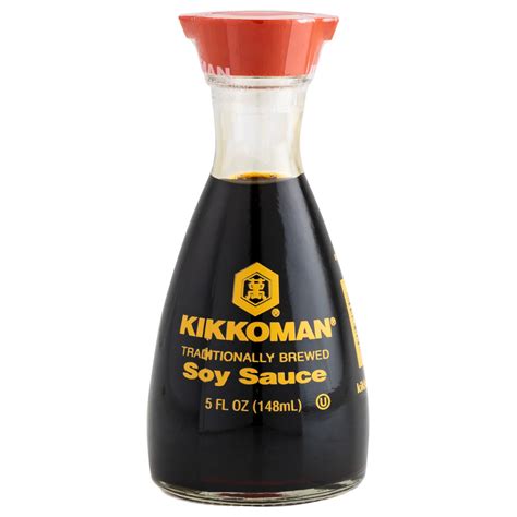 It is a staple sauce in many asian countries and also used widely across the rest. Kikkoman Traditionally Brewed Soy Sauce Dispenser 5 fl. Oz ...