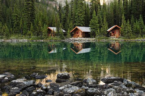 Fotos Kanada Yoho National Park Natur See Parks Wälder Steine