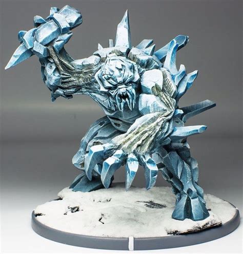 The ice monster is the 16th arctic animal in mope.io , and the equivalent of the land monster , dino monster , sea monster , giant scorpion and bird monster. Ice monster | Miniatures | Pinterest | Ice and Monsters