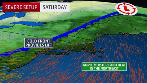 Severe Thunderstorms With Damaging Winds Will Move Through The Mid