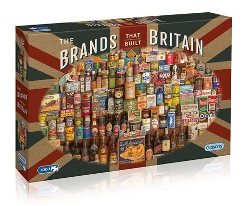 Brands That Built Britain Jigsaw Puzzle 1000 Pieces