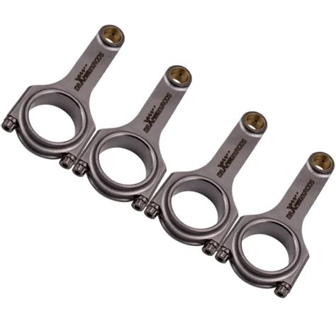 4X FORGED STEEL H Beam Connecting Rods ARP Bolts For MG MGB 5 Main