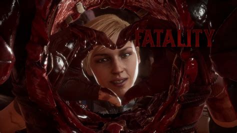 Mortal Kombat Cassie Cage Every New Fatality And Stage Fatality Youtube
