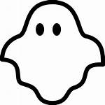 Ghost Icon Svg Clipart Halloween Icons Transparent