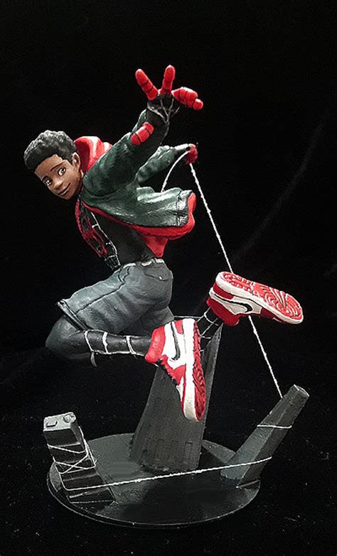 Spiderman Into The Spiderverse Miles Morales 3d Print Stl File