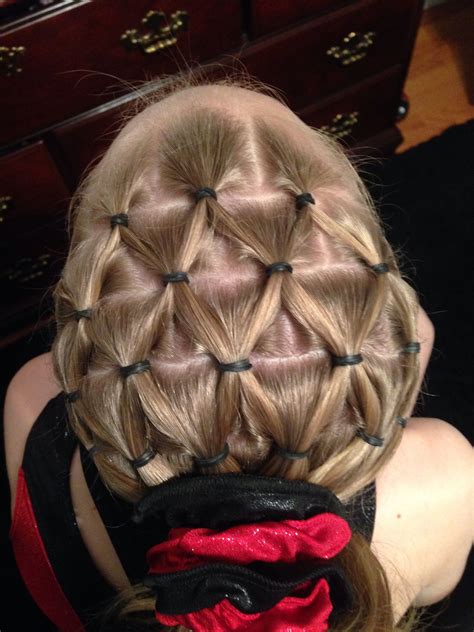 Flippin out is a channel about a team of gymnasts. Pin by Ashley Bingham on Hairstyles | Competition hair ...