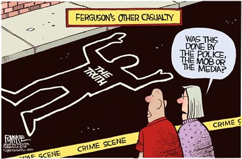 Ferguson Truth Cartoon John Hawkins Right Wing News