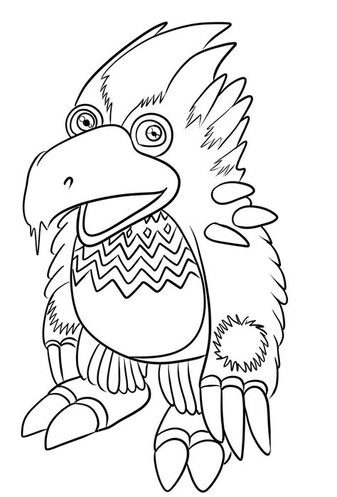 Singing Monsters Coloring Pages My Singing Monsters Printable | Images
