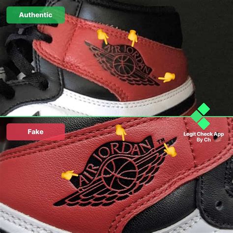 Fake Vs Real Air Jordan 1 Black Toe How To Spot Fake Aj1 Black Toe Legit Check By Ch