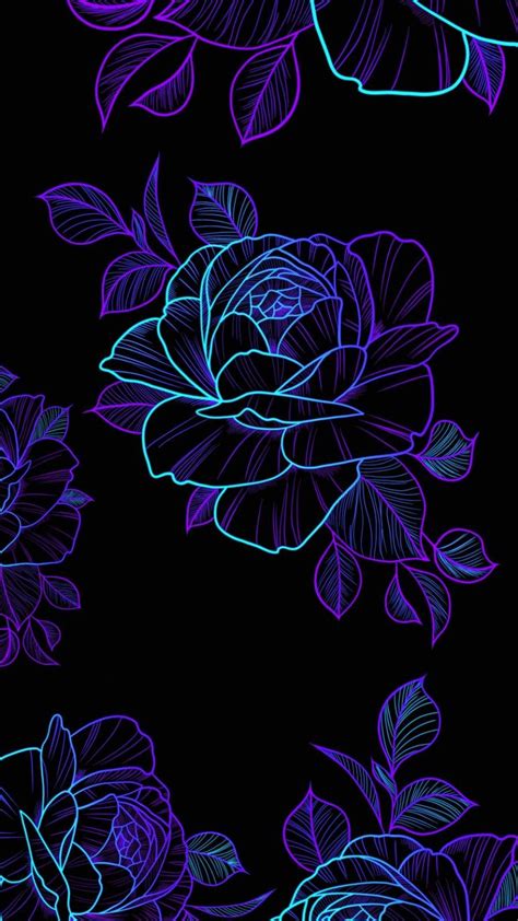 Amoled Roses Iphone Wallpaper Iphone Wallpapers Iphone Wallpapers