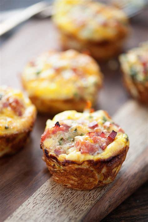 These Ham And Cheese Quiche Cups Are Perfect For A Quick Healthy On The