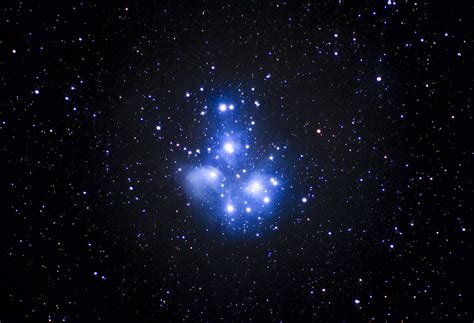 The Pleiades Open Star Cluster M45 Astrophography