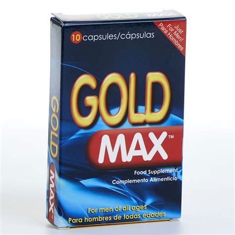 Test Gold Max Pour Hommes Facilitateurs Dérection Ufc Que Choisir