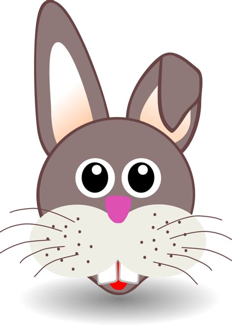 Funny bunny face with easter eggs in a basket with baby rabbit svg file. Funny bunny face (102819) Free SVG Download / 4 Vector