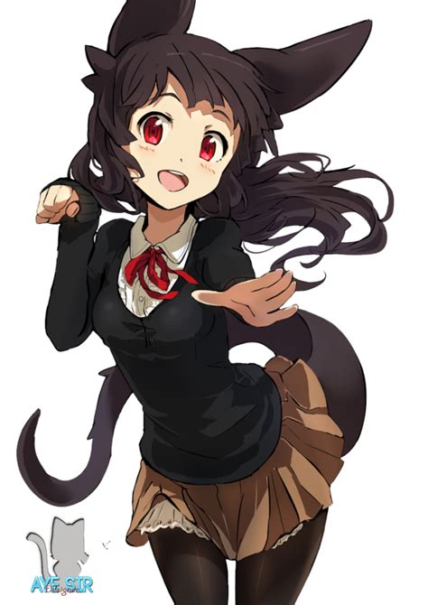 Render Cat Girl Anime By Ayesirdesigner On Deviantart