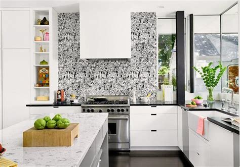 Kitchen Cabinet Wallpaper Ideas 7 Kitchen Wallpaper Ideas That Ll