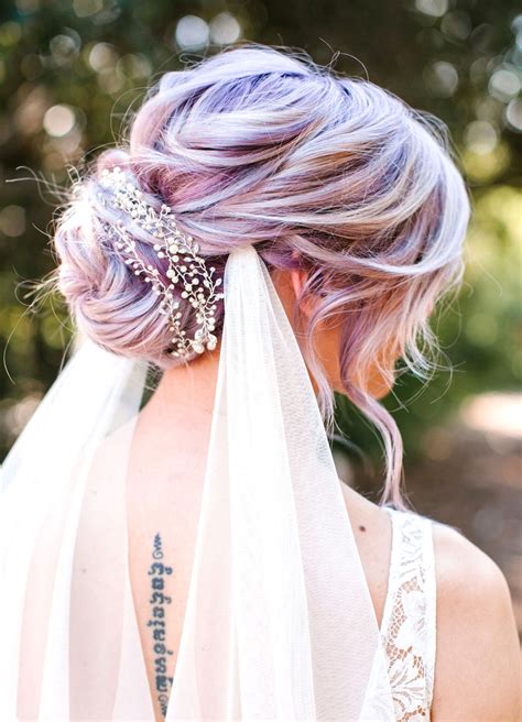 Indian wedding hairstyles can be as spectacular as an indian wedding: Trending Now: Boho-Stylish Messy Bun Marriage ceremony ...