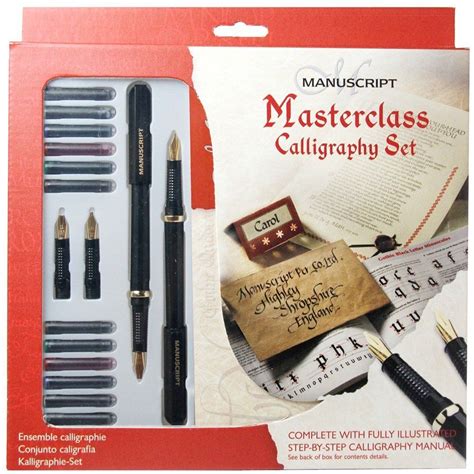 Manuscript Masterclass Calligraphy T Set Uk Office