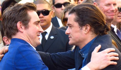 Lee Pace Orlando Bloom At Star Ceremony On Hollywood Blvd Flickr