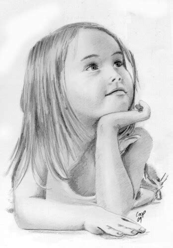 Young Girl Pencil Sketch A Few Of My Sketches And Portrait Flickr