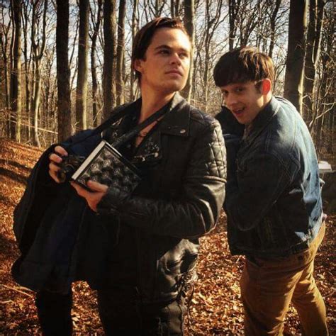 Harrison Gilbertson Cam And Chris Ashby Todd Sul Set Del Film
