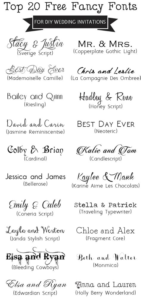 Best Font For Wedding Invitations In Microsoft Word Photos