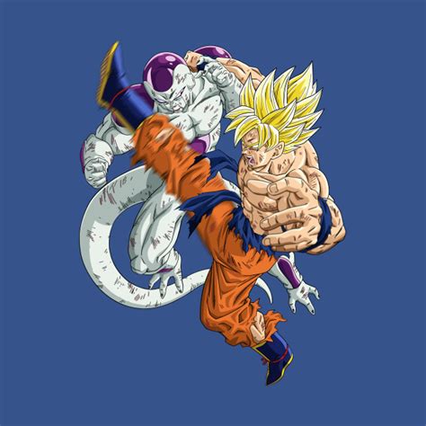 Super Saiyan Goku Vs Frieza Final Form Dragon Ball Z Goku Vs Frieza