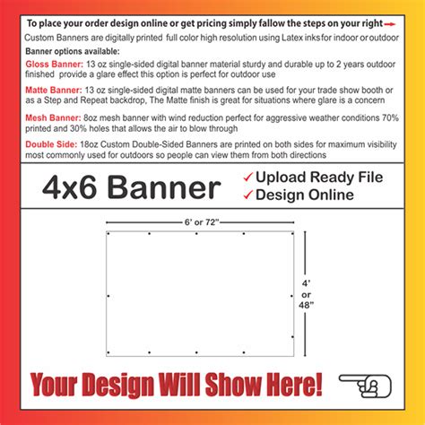Banners 4 X 6