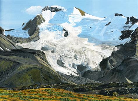 Glen Boles The Alpine Artist Mt Athabasca