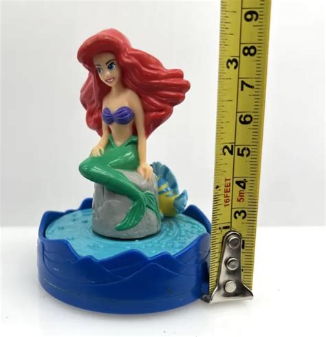 vintage little mermaid mcdonalds ariel flounder happy birthday train toy 1994 4 80 picclick